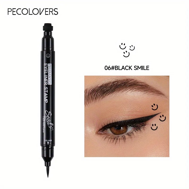 Eyeliner Pen 7 Styles Double-ended Liquid Eyeliner Pencil Fast Drying Waterproof