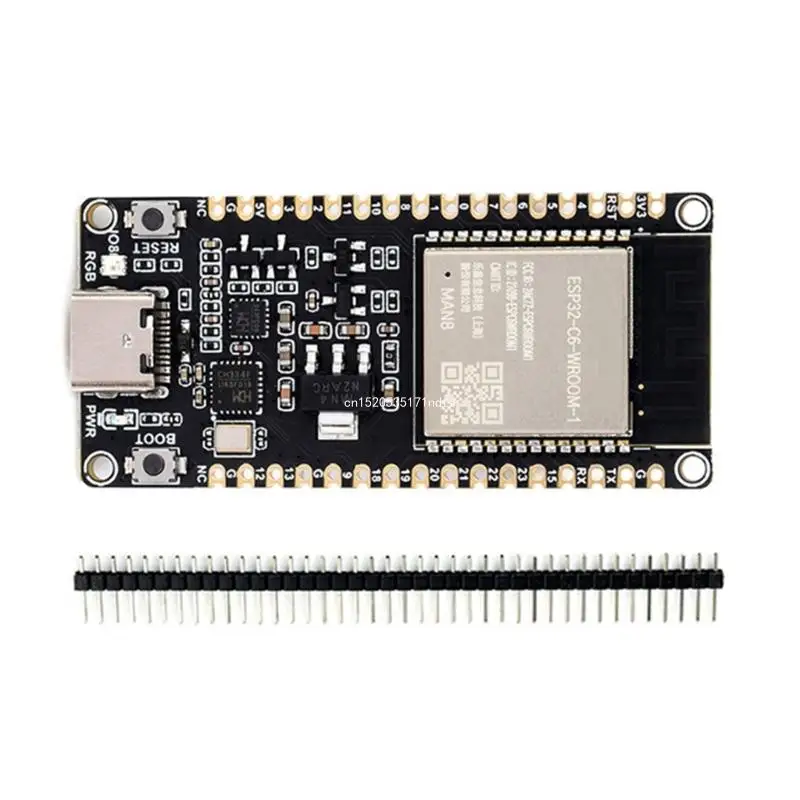

ESP32C6-WROOM-1-N8 WiFi6 + BTсовместимый5.0 + IEEE802.15.4 WiFi6 модуль для DIY электронной дропшиппинг