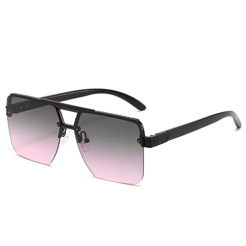 Square Men's Sunglasses Personality Versatile Fashion Car 1203