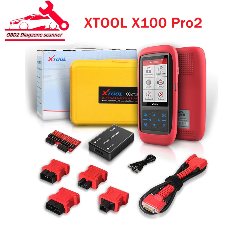 

2023 Original XTOOL X100 Pro2 Auto Key Programmer/Calibration Adjustment Scanner X100PRO OBD2 Code Reader with Free Update