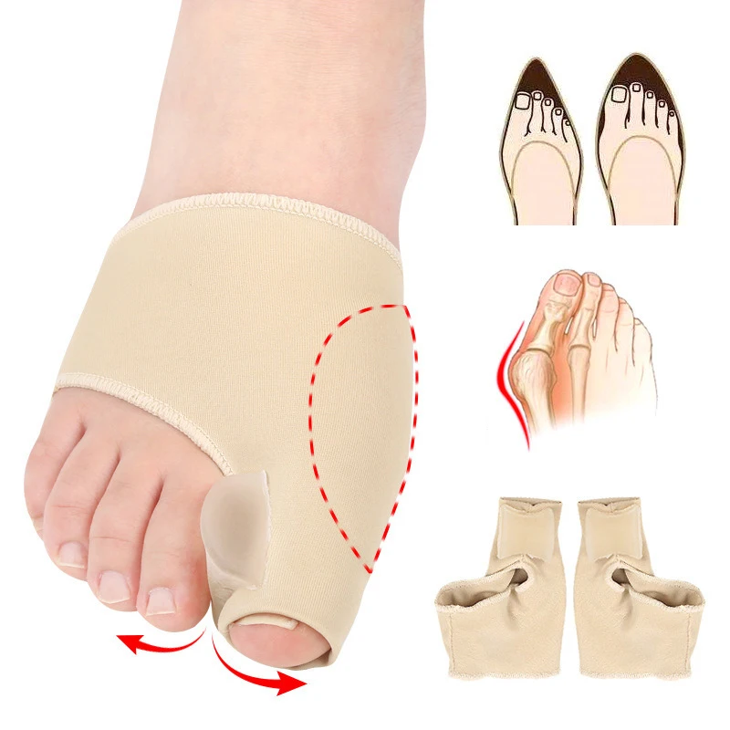 Toe Separator Bunion Corrector Relief Sleeves Pads Brace Cushions Toe Straightener Spacer Hallux Valgus Relief Foot Protector toe straightener bunion corrector relief sleeves pads brace cushions toe separator spacer hallux valgus relief foot protector