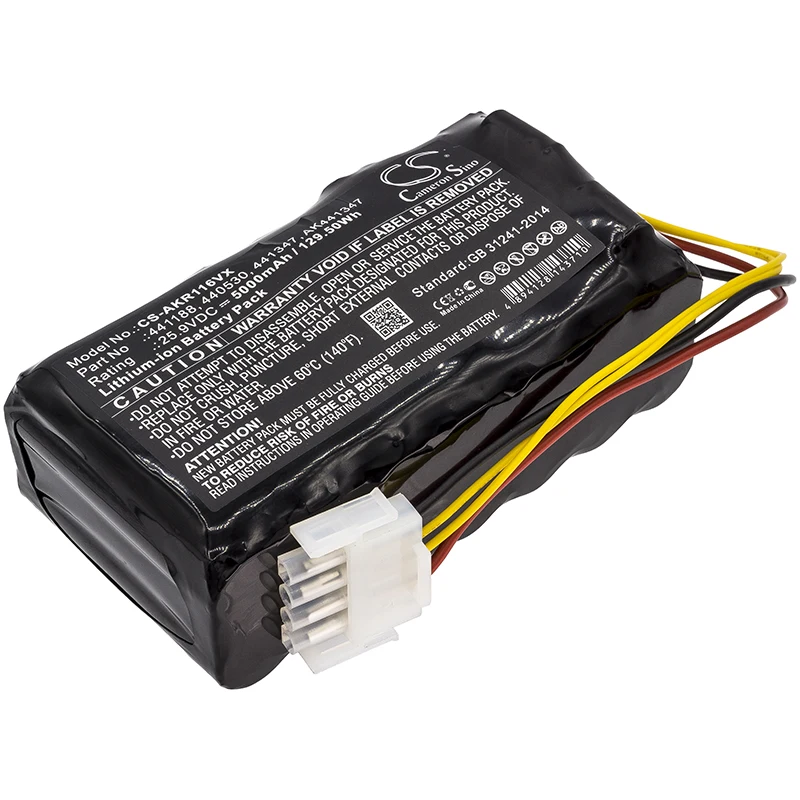 

CS Replacement Battery For AL-KO Robolinho 3000, 3100, 4000, 4100, 82, 116, 441347, 474011, AK441347 5000mAh/129.50Wh