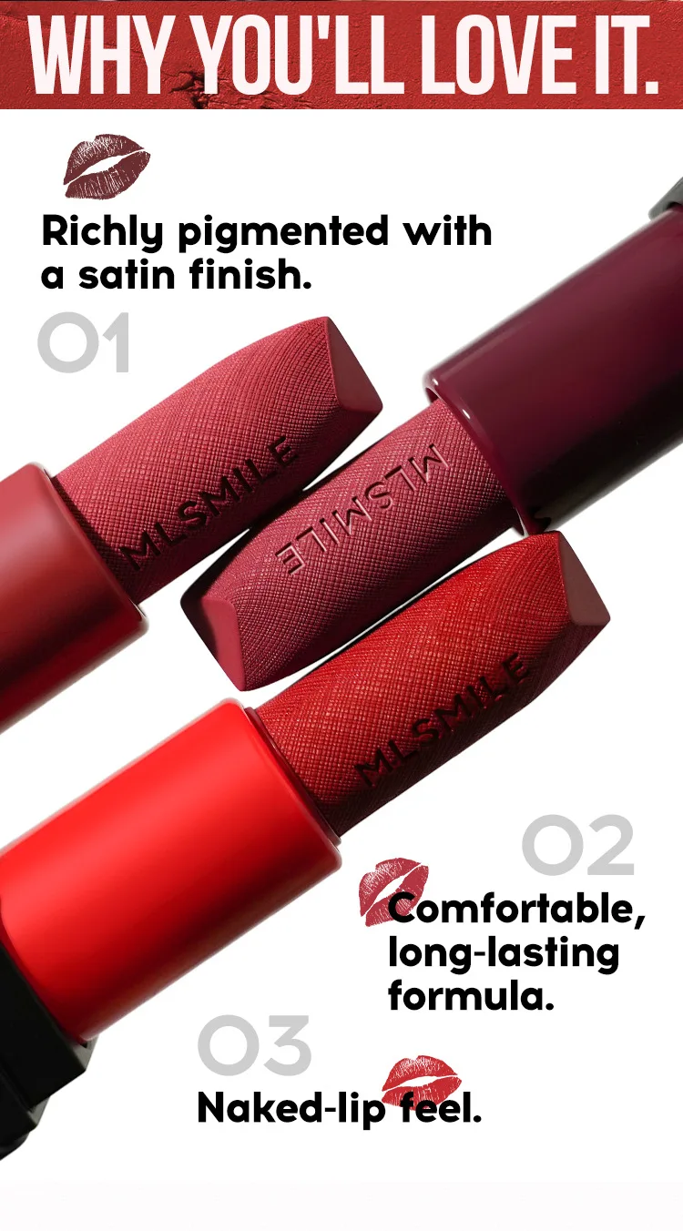 Description Picture 4 of itemMakeup Lipstick Set Long Lasting Mirror Lip Glaze Hydrating Matte Lipstick Velvet Lip Liner Pencil With Sharpener Suit makeup