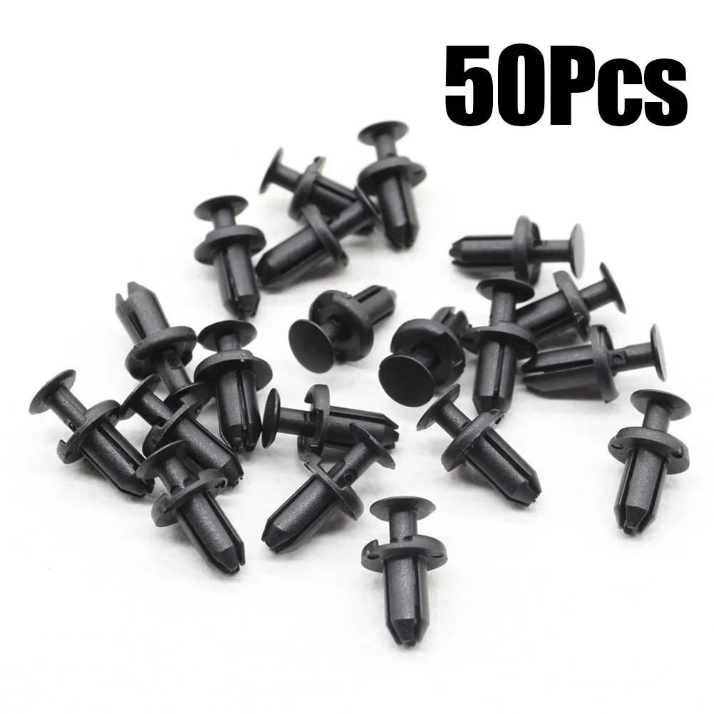 50pcsCarFrontBumperClipPushRetainerFit5mmHoleForLexusFor