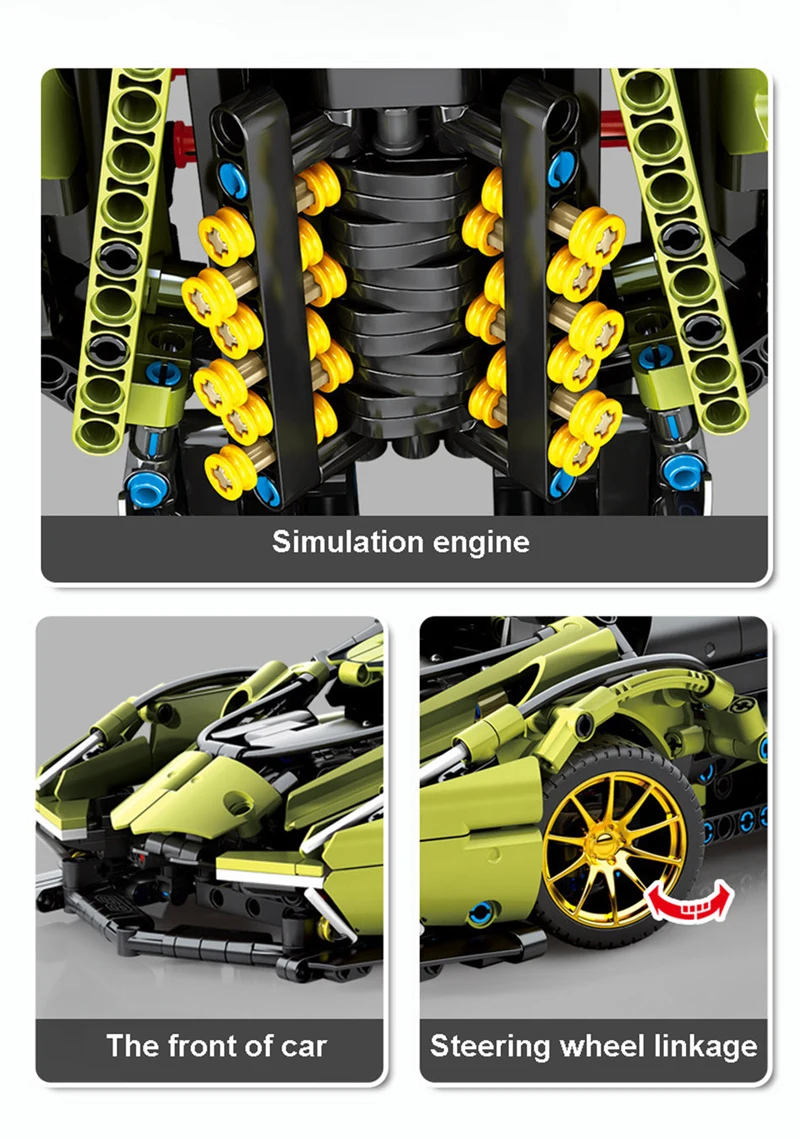 LEGO Technic Voiture Lambo V12 GT Super Speed