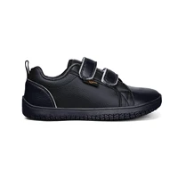 Chaussures pieds nus pour garçons et filles, baskets légères à bout large, minimalistes, à la mode, avec boucle à crochet, plates de marche en cuir artificiel 3