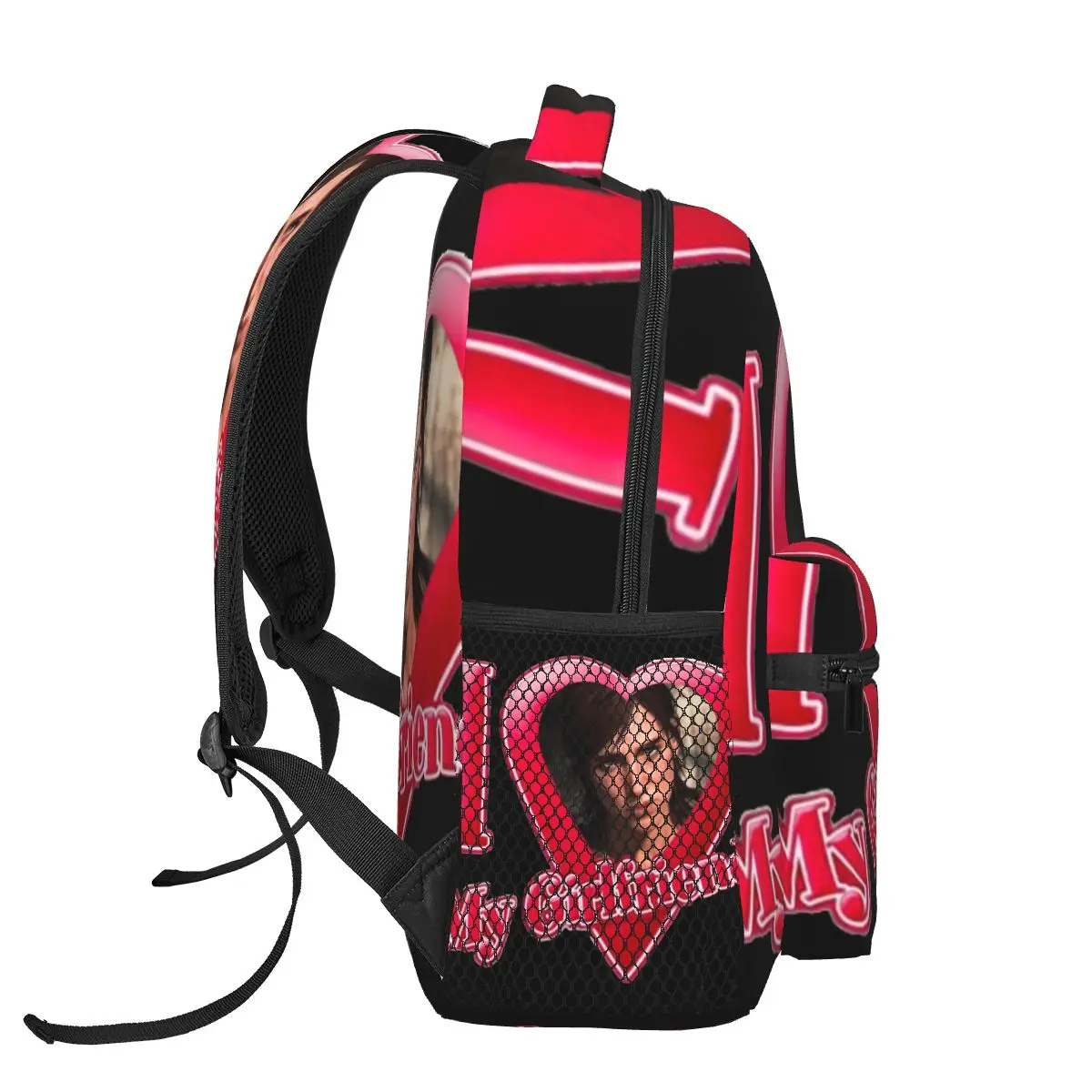 I Love My Girlfriend Ellie Williams Casual Backpack Unisex Students Leisure Travel Computer Backpack