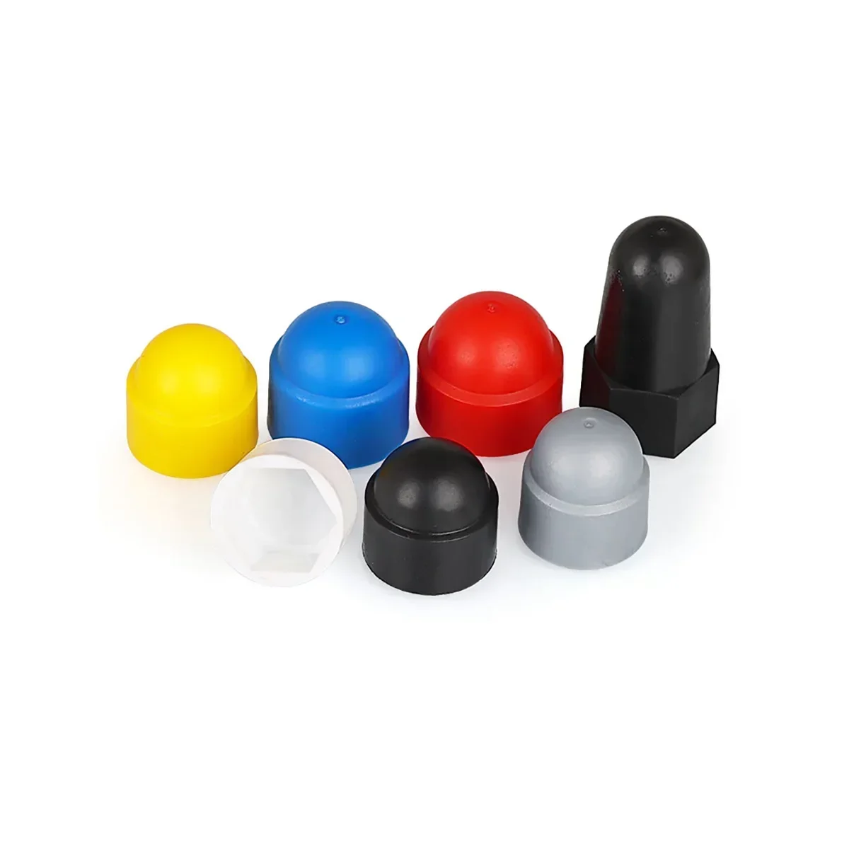 Outer Hexagonal Screw Protective Cover Decorative Cap Hexagonal Nut Dust-Proof Rust Proof And Insulated Sleeve