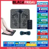 EMS Electric Foot Massager Pad Pulse Massage Patch Relief Pain Relax Feet Neck Back Acupoints Massage Improve Blood Circulation 1