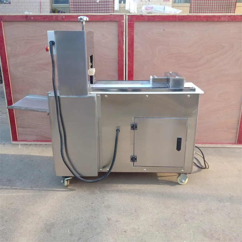 

Electric Slicer Meat Planing Machine Adjustable Thickness CNC Single Cut Mutton Roll Maker Food Processor 2200W