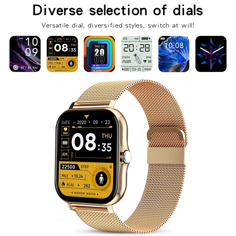 Montre connectee pour femme LIGE 2023 Ʈ ġ    ü ġ ũ  ƮϽ ð  Di