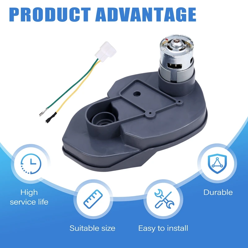 CJSD-Children Electric Car FY-750 RS775 24V 25000RPM High Speed Gear Case Children Electric Car Reducer Gear Case