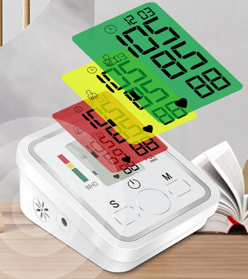 Heart Rate Oximeter Digital Arm Sphygmomanometer Detects Heart Rate And Pulse
