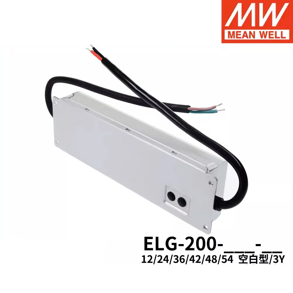 MEAN WELL ELG-200 ELG-200-12B-3Y ELG-200-24B-3Y ELG-200-36B-3Y ELG-200-42B-3Y ELG-200-48B-3Y ELG-200-54B-3Y, 144 20