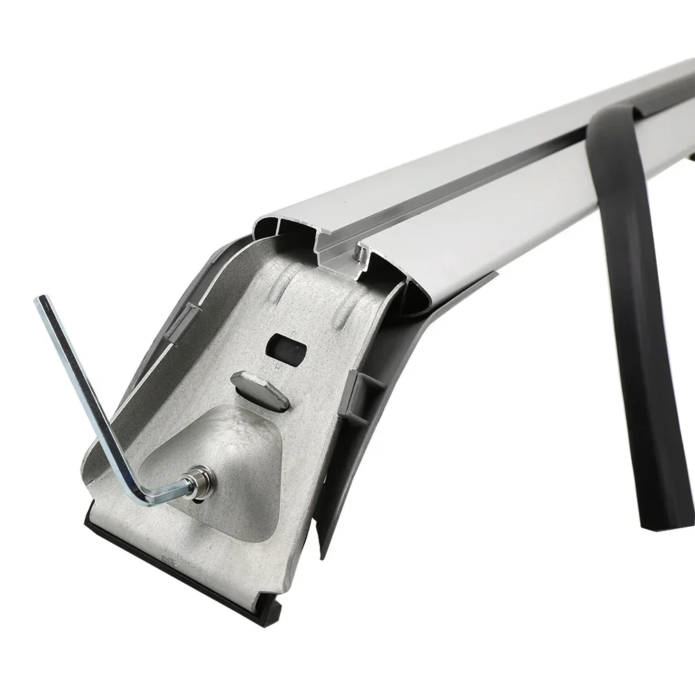 1pcs Rubber strip at the top groove of the shark crossbar. Anti slip rubber strip, increasing friction rubber strip