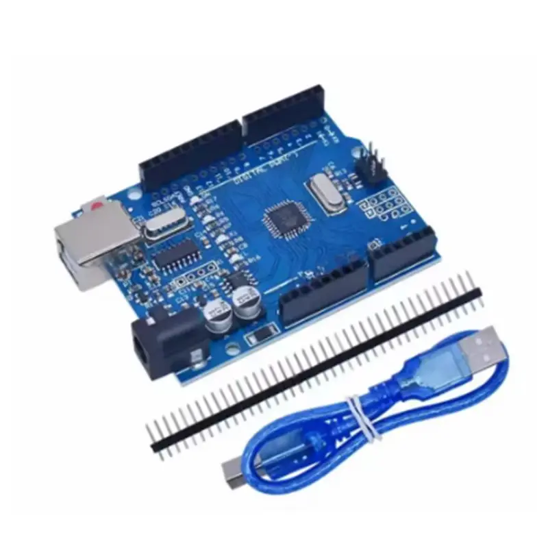 R3 ATMEGA16U2 CH340G+MEGA328P SMD Chip 16Mhz For Arduino R3 Official ATEGA328P Development board + USB CABLE One set image 7