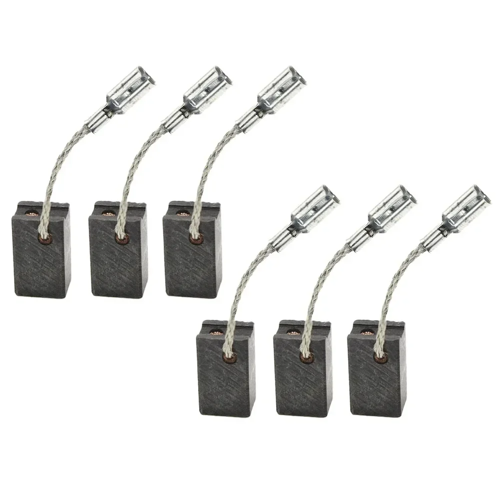 6 adet Karbon Fırçalar Bosch 6.5x8x13mm GWS 7-100 GWS 7-115 E GWS 7-125 GOP250CE Karbon Fırçalar Elektrikli El Aletleri Aksesuarları