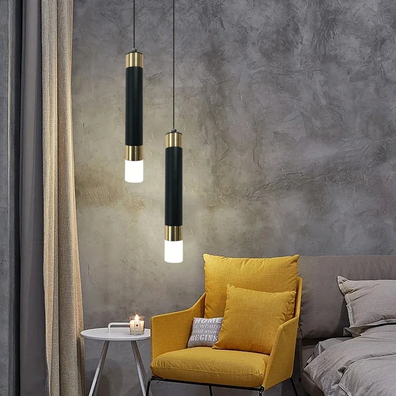 섬세한 미니멀리스트 Led 펜던트 조명 Hanglamp 드롭 라이트 레스토랑 바 주방 다이닝 룸 계단 샹들리에 램프