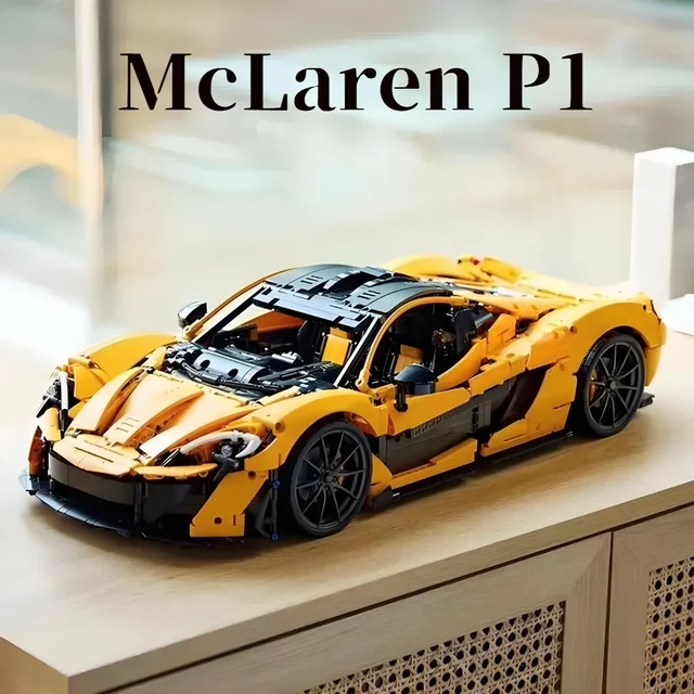 3893Pcs Technical Building Blocks Compatible 42172 McLaren P1 2