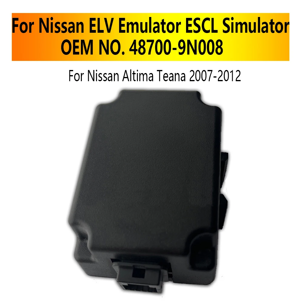 

For Nissan Altima Teana Steering Wheel Column Lock 2007-2012 Maxima ELV Emulator ESCL Simulator Renew Non-Program 48700-9N00B