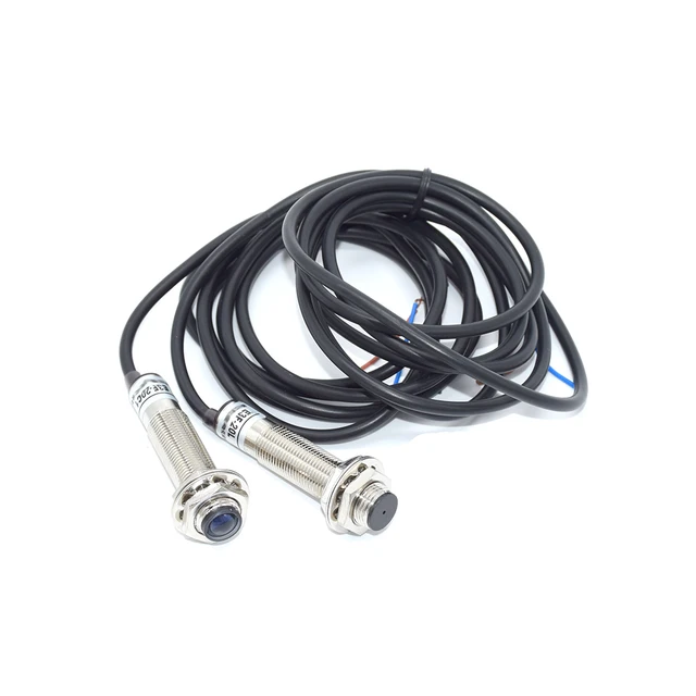 DC12~36V Rainproof Laser Photoelectric Switch Sensor Detector Max 20m Detect Distance NPN PNP Output 3