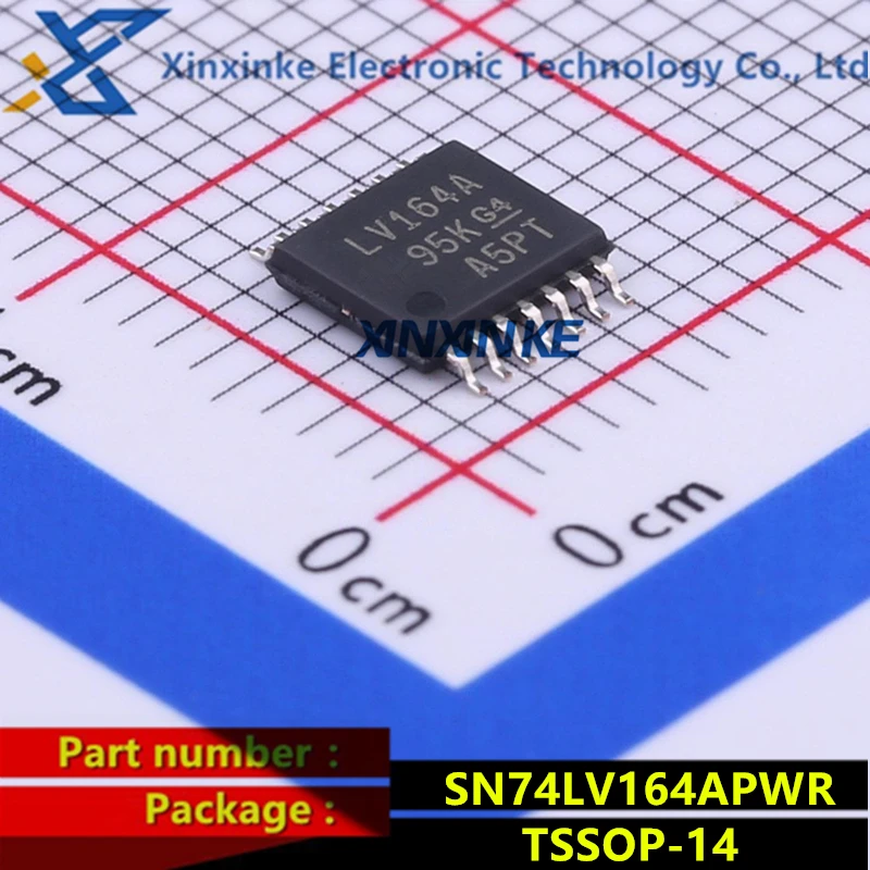 

SN74LV164APWR TSSOP-14 Marking: LV164A Counter Shift Registers 8-Bit Parallel-Load Logic ICs Brand New Original