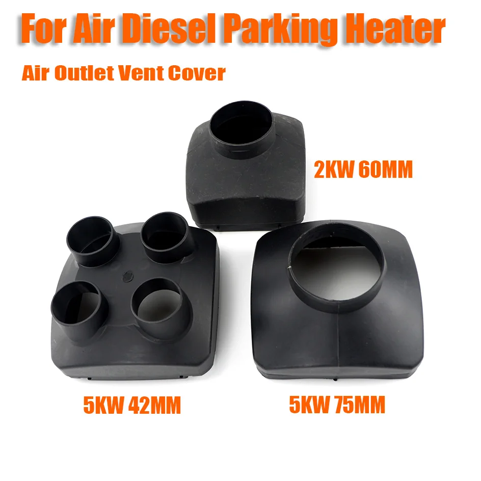Diesel Heater Parts 2KW 5KW 42mm-75mm Air Outlet Vent Cover Air Diesel Parking Heater Parts For Webasto Car Truck Bus Caravan Boat