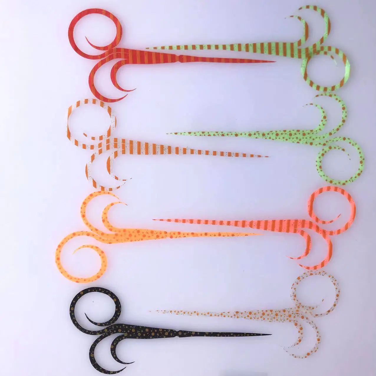 100pcs-Silicone-Octopus-Skirt-Pike-Streamer-Spinnerbait-Trailer