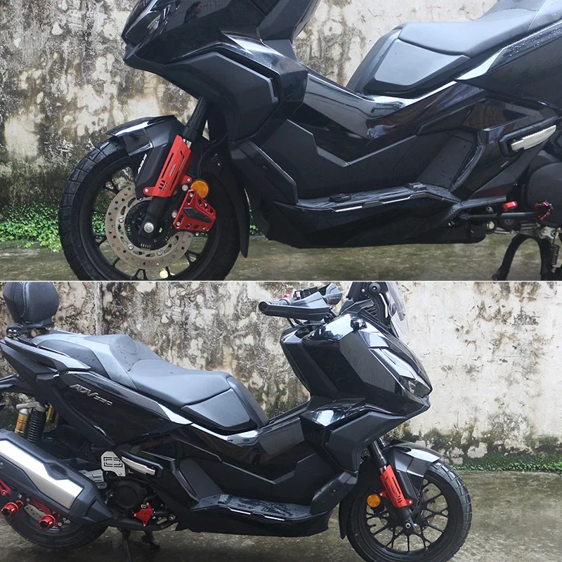 Motorcycle Front Fork Guards & Shock Absorber Protection Cover Frame Protector Accessories
