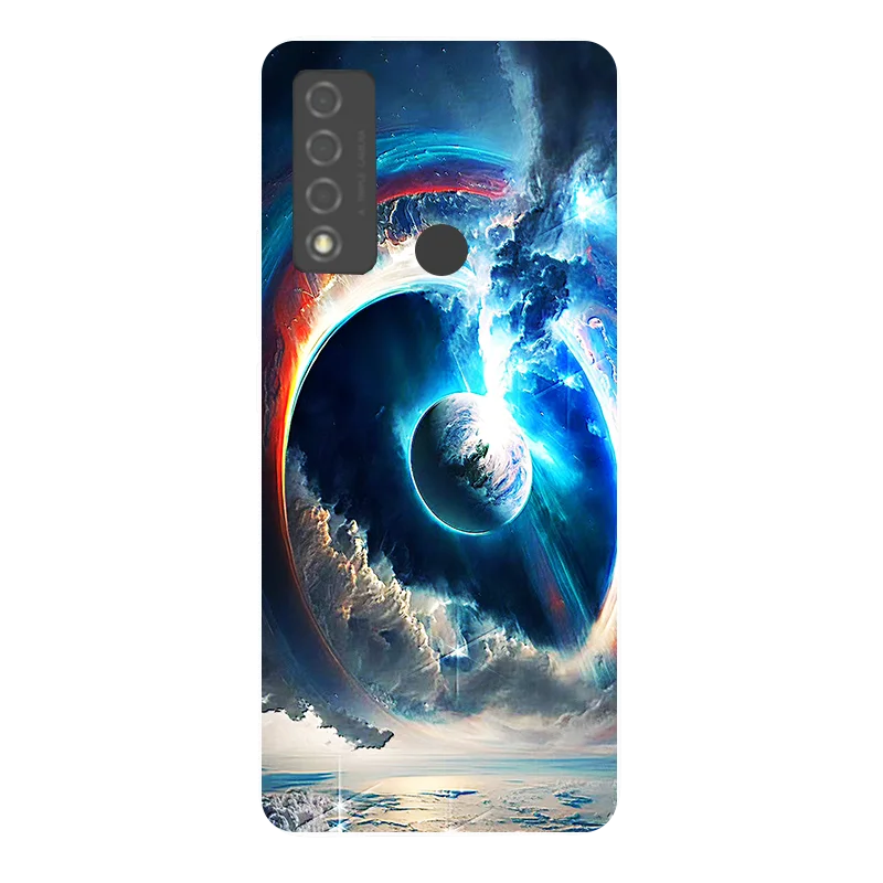 Lovely Panda Wolf Soft Silicone Back Cover