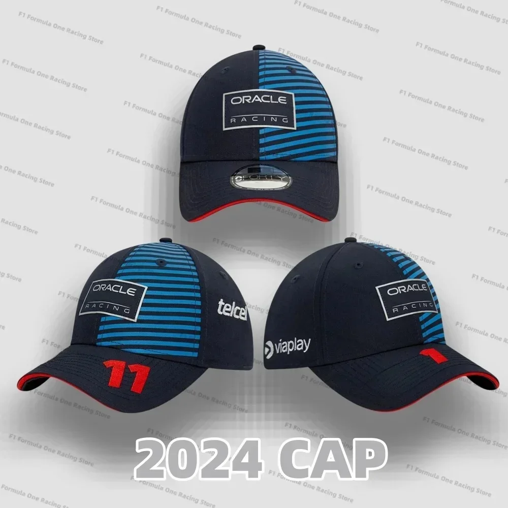 

2024 F1 Official Baseball Hat Verstappen, Sergio Perez Driving Hat, Formula One Racing Team Bullfighting Hat, Motorcycle Fan Hat