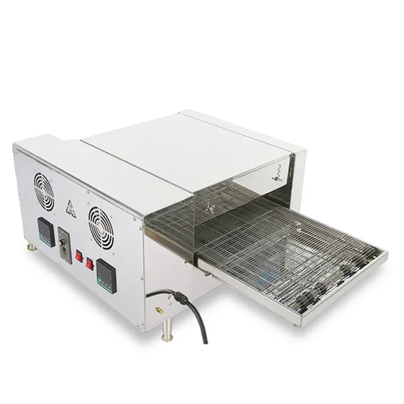 Chain Pizza Oven Tracked Pizza Oven Electric Commercial Oven Digital Display Automatic Baking NP-10 6