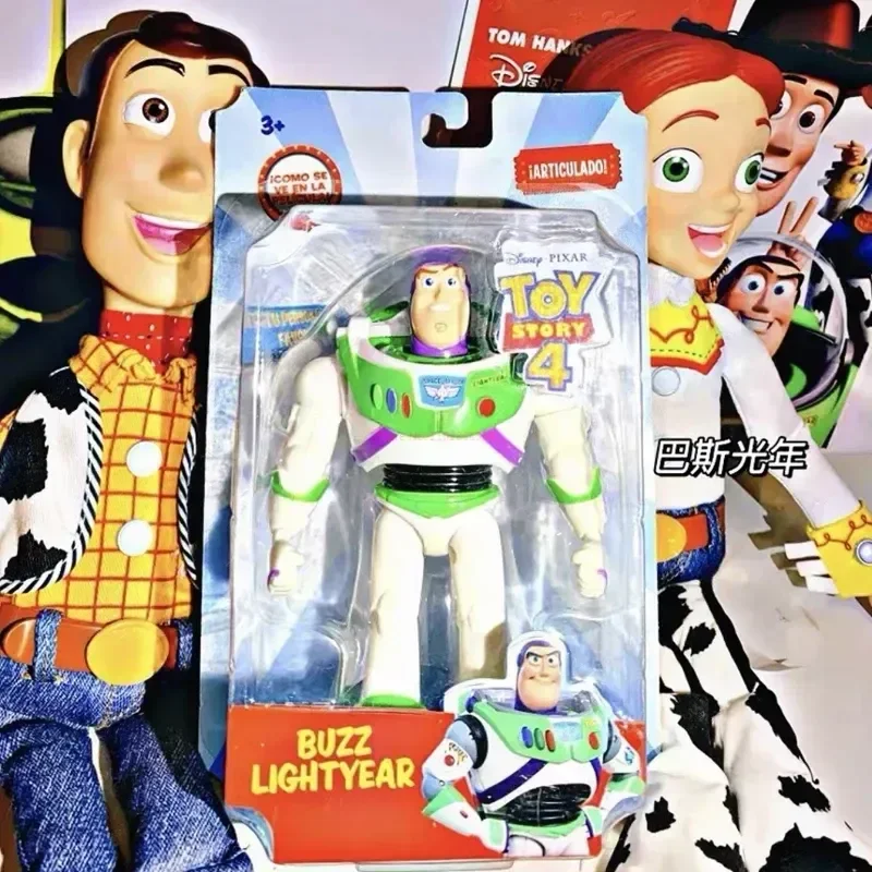 2024 Cute Disney Toy Story Figure Juguete Jessie Woody Buzz Lightyear Forky Bo Peep Duke Caboom Action Figures Bambola Regalo Bambino