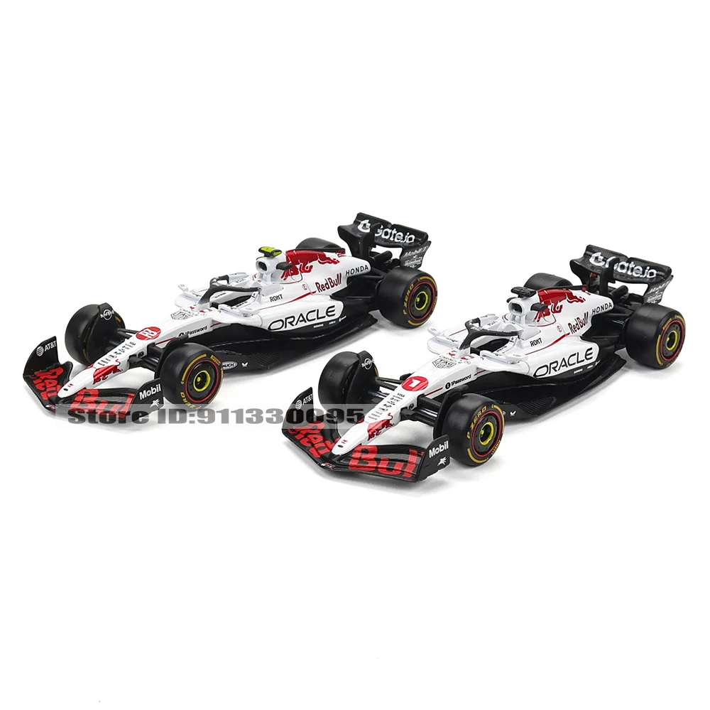 Bburago 1:43 F1 Red Bull RB21 2025 White Japan Station #1