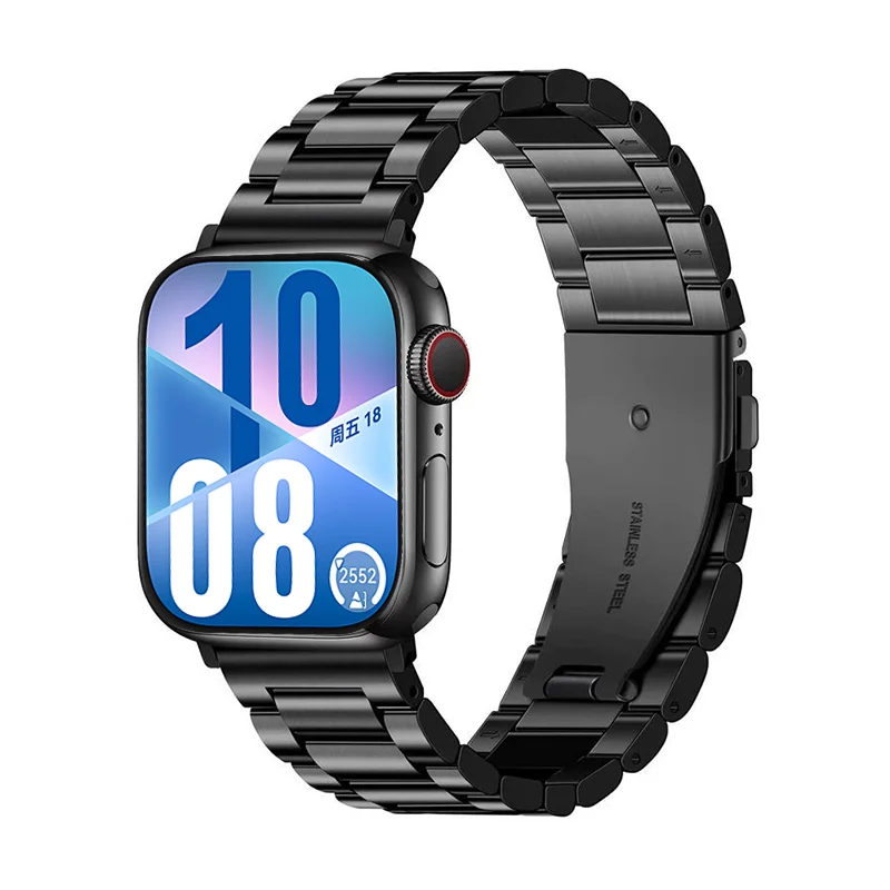 Stainless Steel Watch Band Strap – Elegant Metal Bracelet