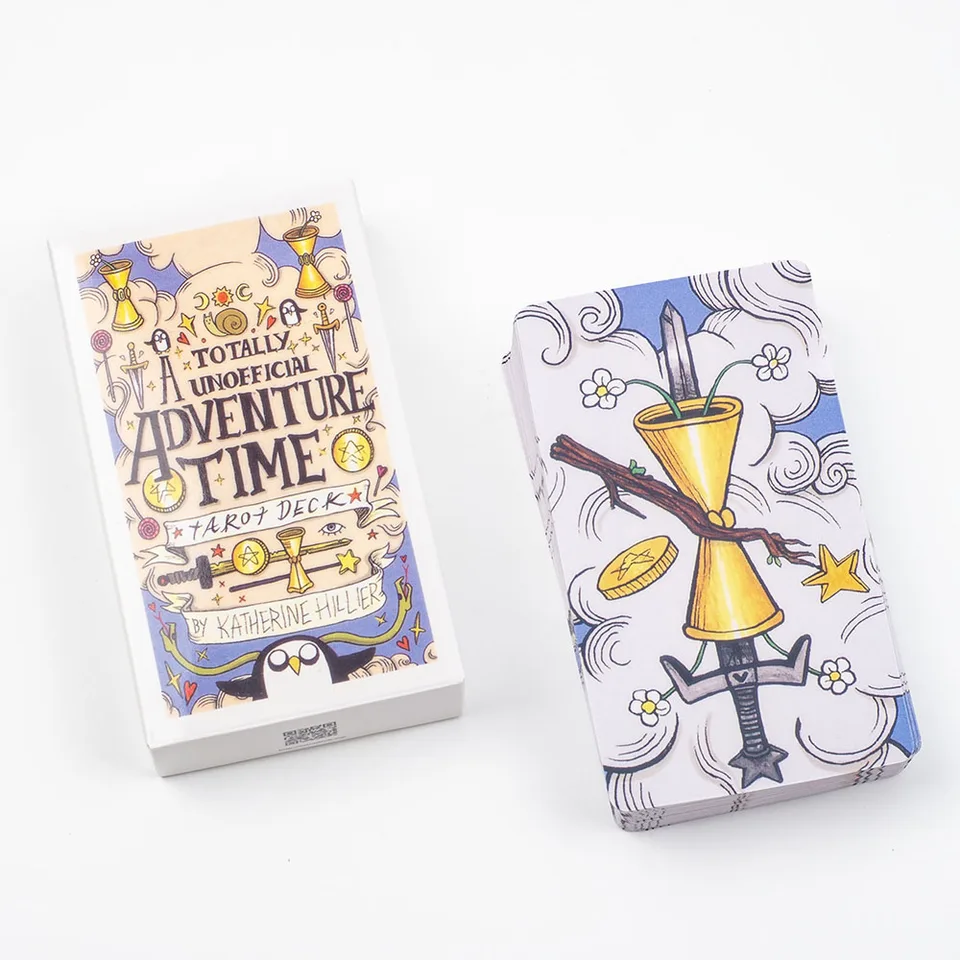 A Totally Unofficial Adventure Time Tarot Deck 78Pcs English
