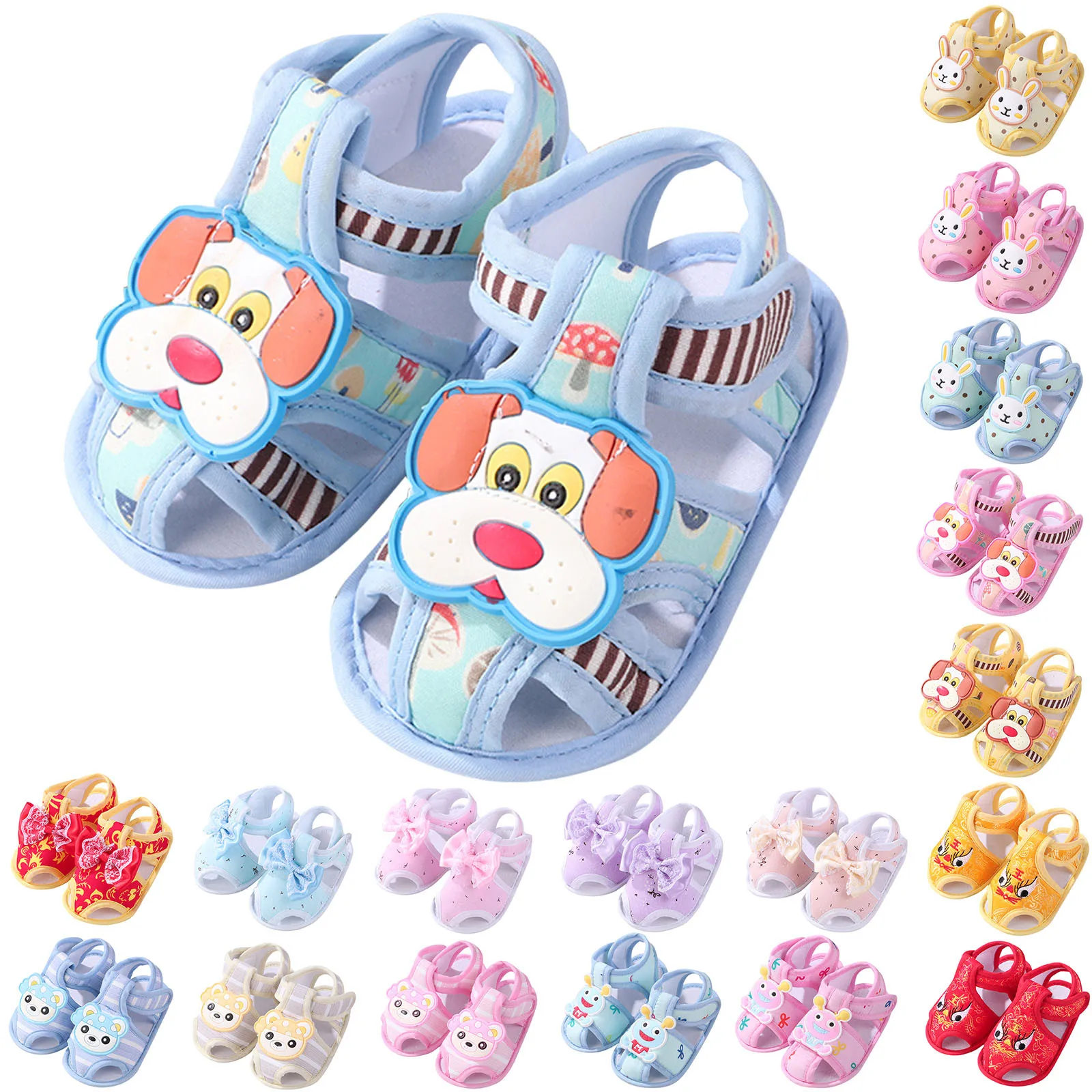 

Cartoon Baby Girl Boy Soft Sole Anti-slip Shoes Toddler Shoes Scarpe Bambino Baby Schoenen Newborn Shoes First Walkers 0-12M