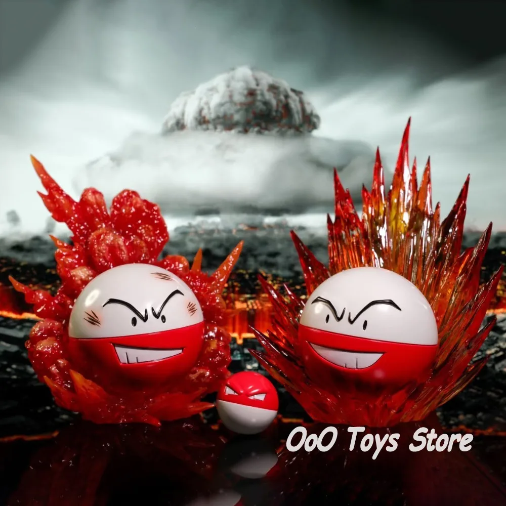 Anime Pokemon Figur Elektrode und Voltorb Actionfiguren PVC-Sammlungsmodell Spielzeug für Geschenke 3-10,5 cm
