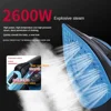 Iron,Steam Iron for Clothes 2600 Watt Wet and Dry Electric Iron, Anti-Drip,Ceramic Soleplate,Fast Heat Remove Wrinkle Of Clothes 3