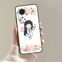 Professional Medical Healthcare Practitioner Case Cover - Enhanced Durability & Style for Honor X9d (4765)