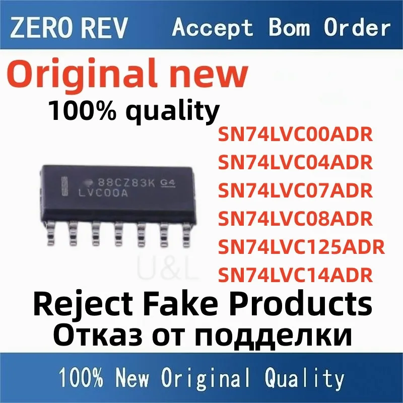 

10Pcs NEW 100% SN74LVC00ADR SN74LVC04ADR SN74LVC07ADR SN74LVC08ADR SN74LVC125ADR SN74LVC14ADR SOIC14 SOP14 Brand new original