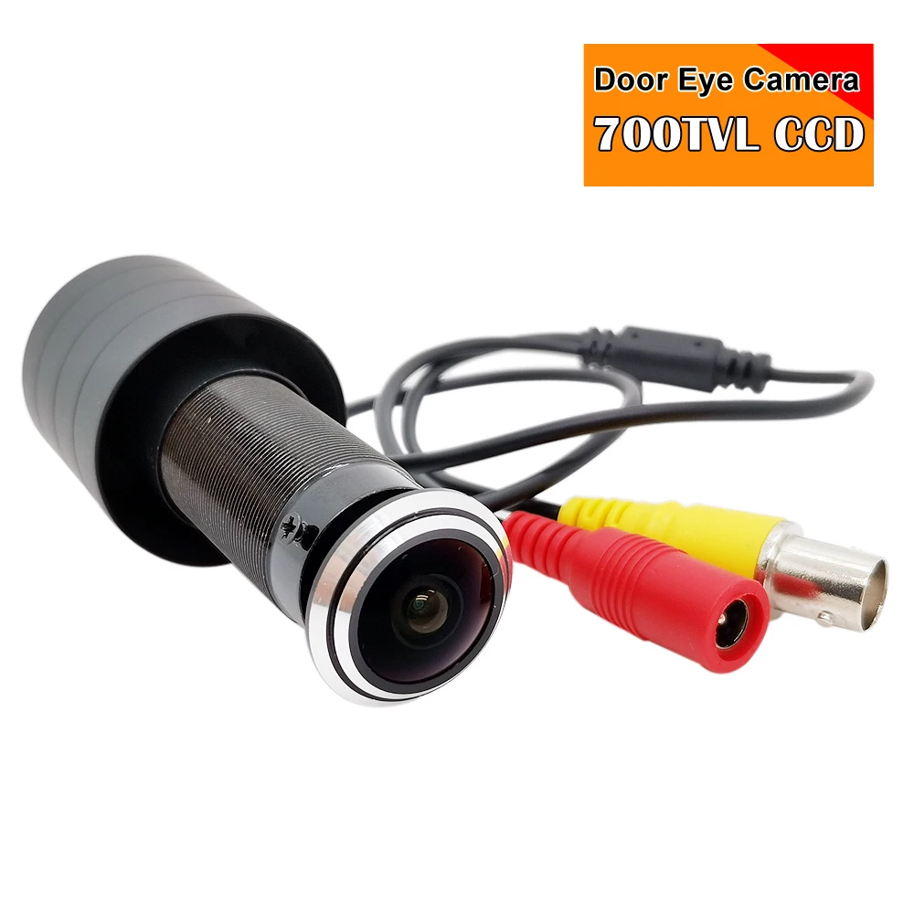 700TVL CCD Effio Door Eye Hole Camera Wide Angle FishEye Lens Peephole