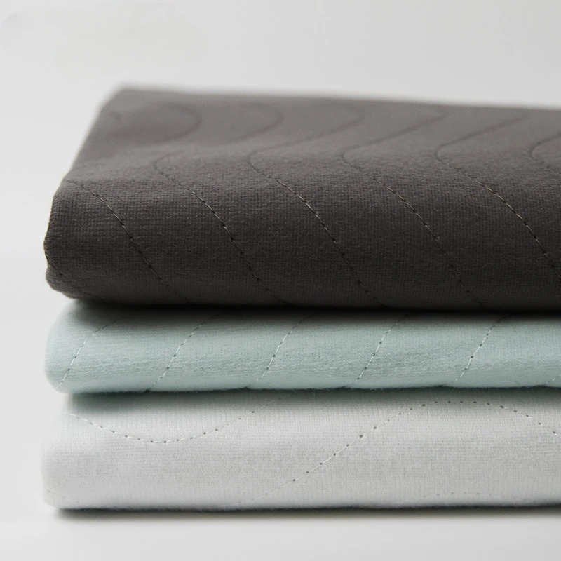 Elderly Absorbent Incontinence Pad-Waterproof Mattress Protector for Bedwetting, Pet Care-Polyester Fleece Bed Pad.