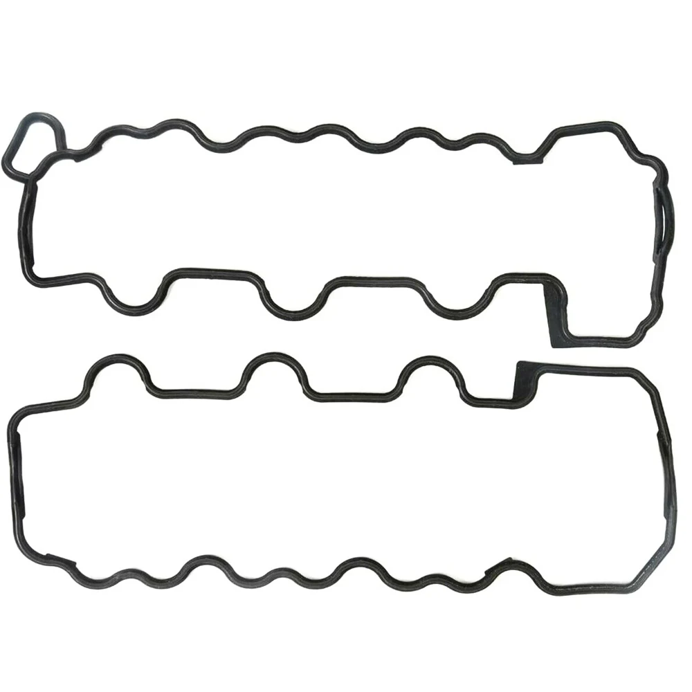 Valve Cover Gasket Left & Right for Mercedes-Benz W202 W203 CL203 S203 C208 C209 A209 M112 Engine 110221,110321 rubber gasket aluminum gasket kits solenoid valve filter gasket rocker cover membrane kit