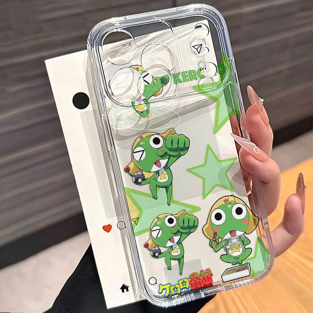 Cartoon K-Keroros Cute Transparent Phone Case