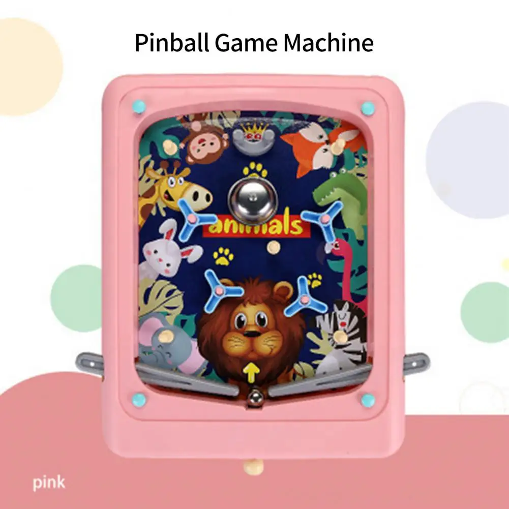

Pinball Game Machine Funny Interesting Operating Levers Children Desktop Pinball Game Machine for Child
