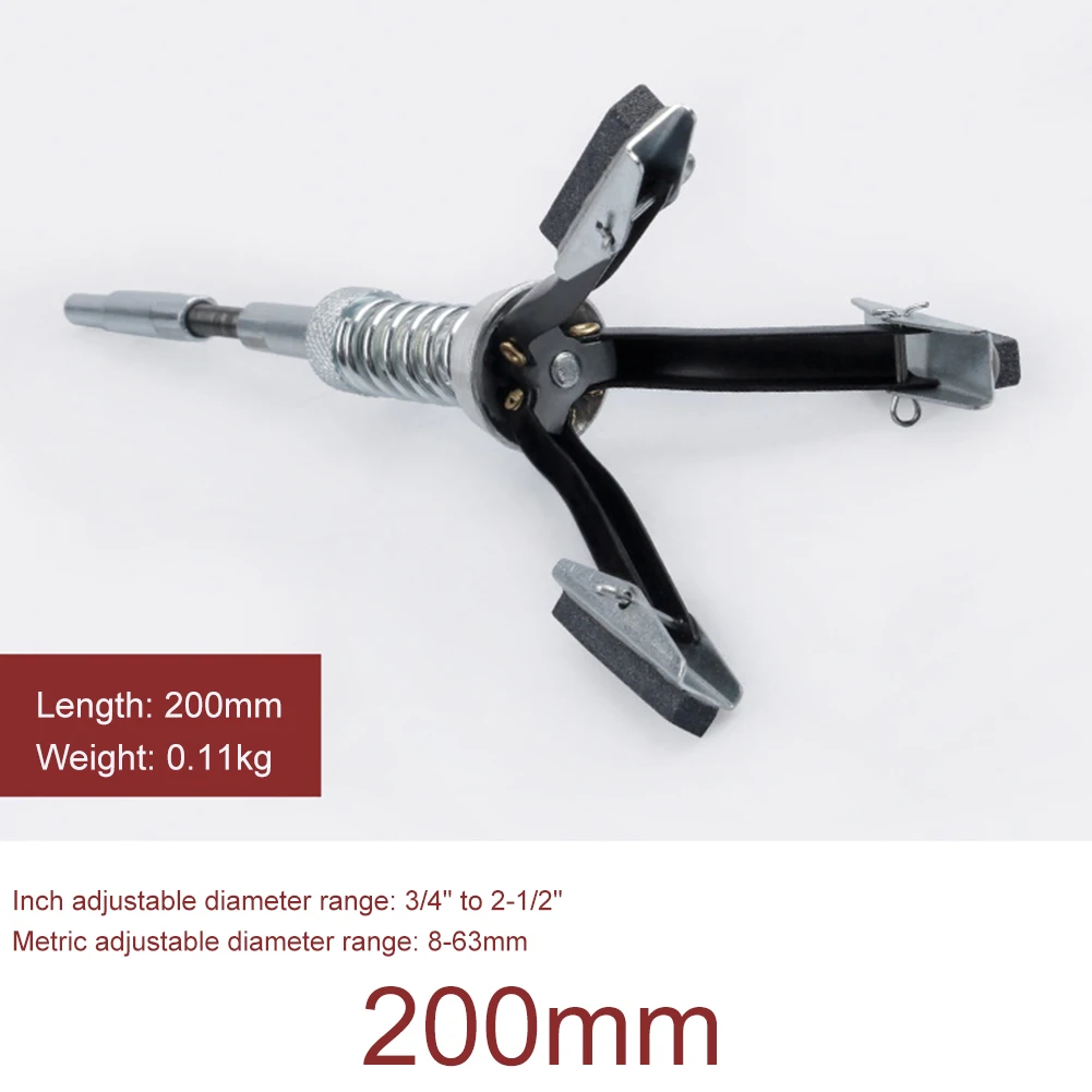 51-177mm Car Cylinder Sander Stainless Steel Three-jaw Cylinder Inner Grinder Brake Sander Auto Engine Tools cylinder hone tool