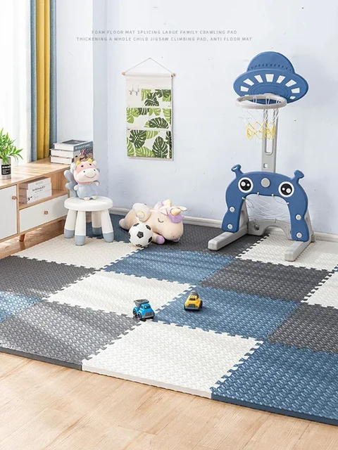 Crawling Mat Large Floor Puzzle Mat 16pcs 30*30cm Puzzle Mat For