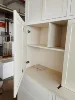 Kitchen Furniture Customized White Shaker Style Solid Wood Kitchen Cabinet 2