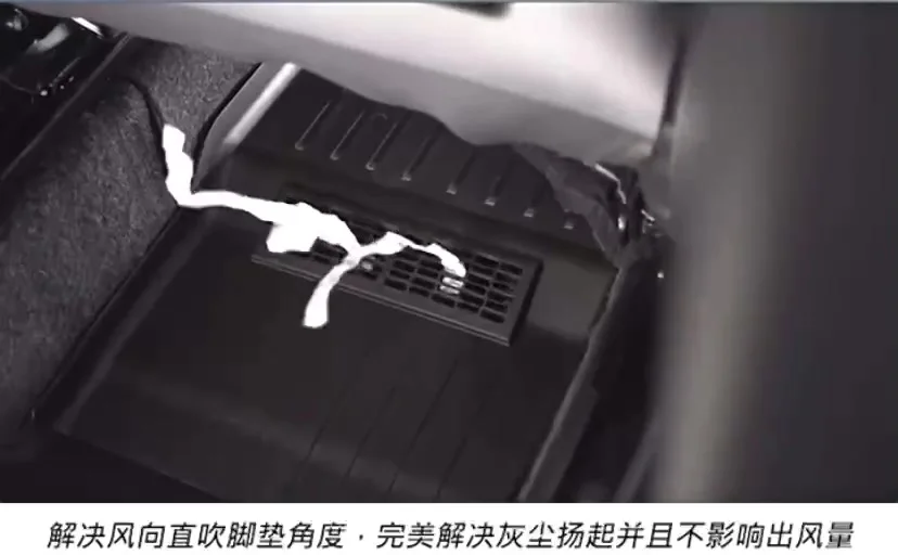 Вентиляционные крышки заднего сиденья для Tesla Model Y ABS Полностью крышка